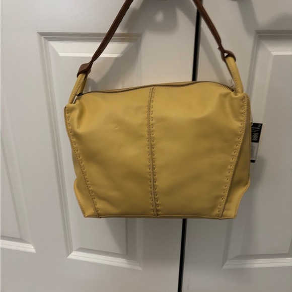 NWT Los Feliz collection -The Sak- Buttercup yellow Shoulder Hobo Bag - Picture 1 of 4